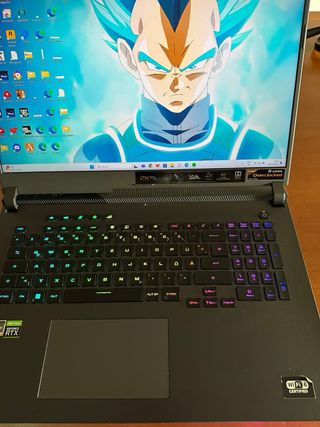 Portátil Gaming ASUS Negro RGB