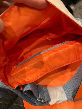 Borsa Calvin Klein uomo beige/blu