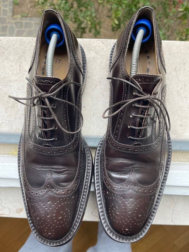 Scarpe fatte a mano Regain testa di moro