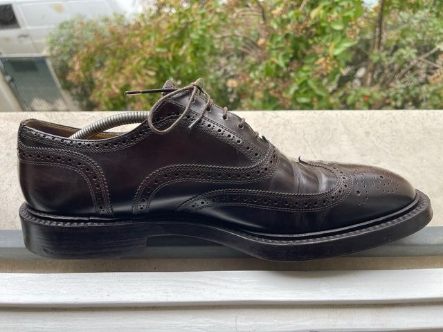 Scarpe fatte a mano Regain testa di moro