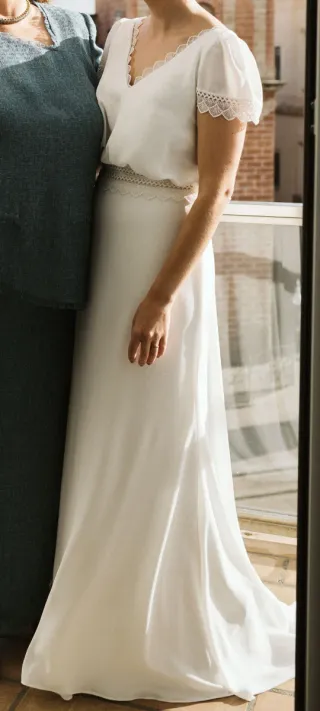 Vestido de Novia Rosa Clara Blanco