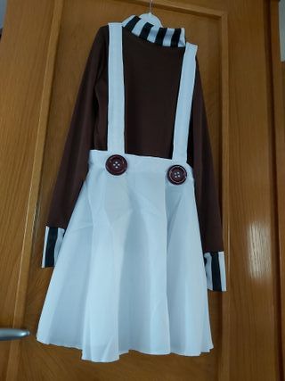 Disfraz Umpa Lumpa Niña Talla 6-7