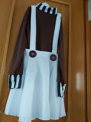 Disfraz Umpa Lumpa Niña Talla 6-7