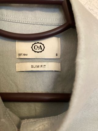 Camisa C&A verde talla S