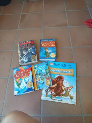 Lote libros Gerónimo Stilton