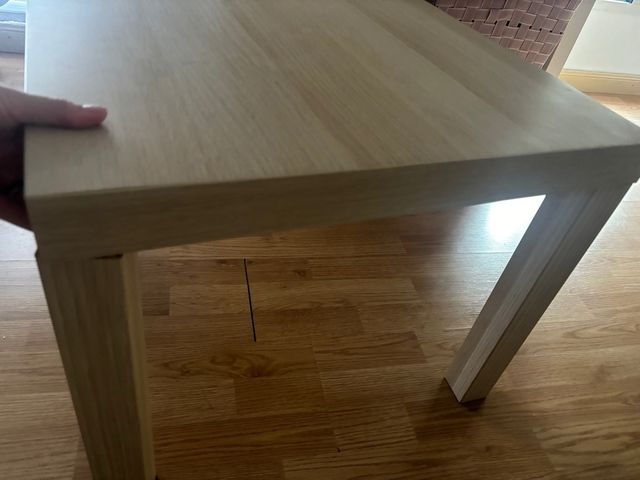 Mesa baja madera estilo nórdico