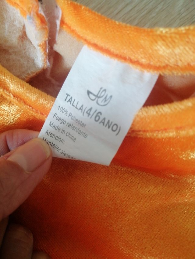 Disfraz Calabaza Infantil