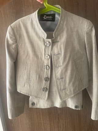 Traje de Flamenca Tomar Beige Niña