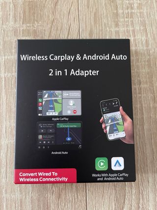 Adaptador Inalámbrico CarPlay y Android Auto