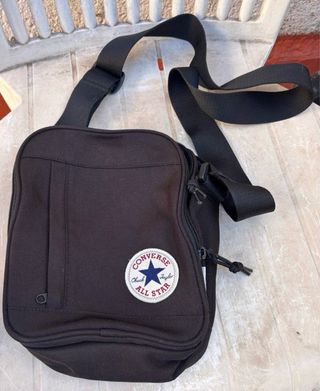 Bolso Bandolera Converse Negro