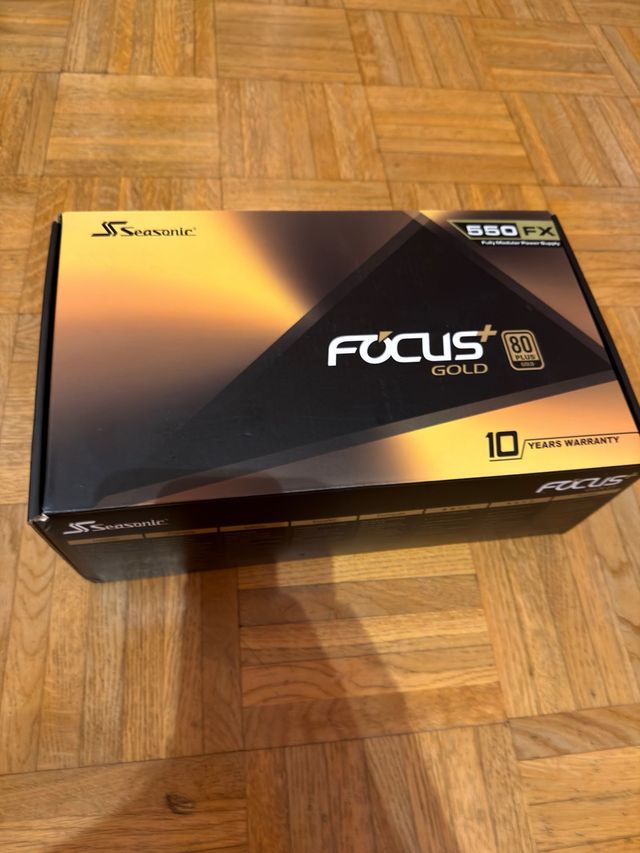 Fonte de alimentação Seasonic Focus+ 550W 80+ G