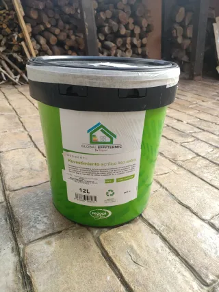 Bote Pintura Exterior Acrílica Segopi 12L