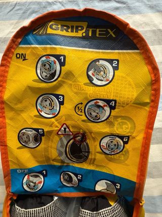 Cadenas de tela para nieve GRIP.TEX