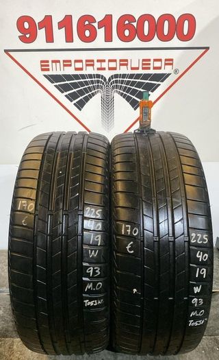 225 40 19 W BRIDGESTONE RUEDA AL 90% VIDA UTIL