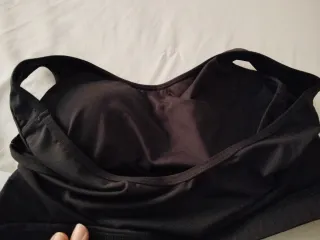 Sujetador deportivo Decathlon negro