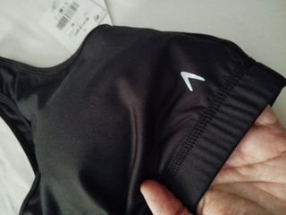 Sujetador deportivo Decathlon negro