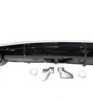 Difusor Trasero Audi A7 2015-2018 Look RS7 ABS