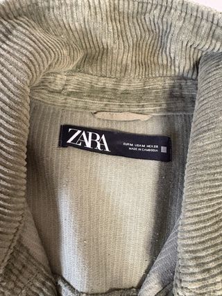 Chaleco Zara Pana Verde Oliva
