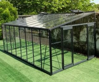 Pérgola aluminio antracita 