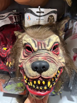 Máscara Lobo Halloween Terror