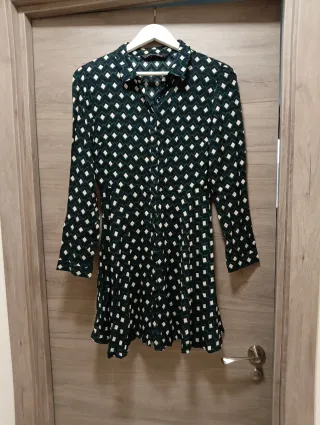 Vestido corto Zara estampado