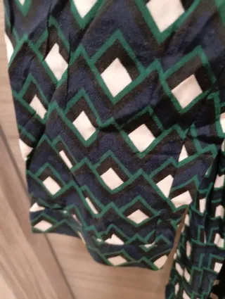 Vestido corto Zara estampado