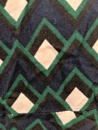 Vestido corto Zara estampado