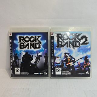Guitarra +  Bateria + Microfono
Rockband 1 y 2 Ps3