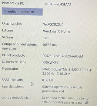 Ordenador portátil Lenovo Ideapad 310 