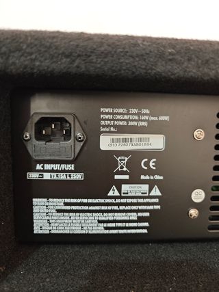 Amplificador Bajo Harley Benton HB-300B