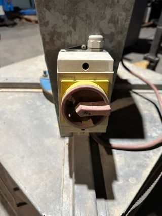 Extractor industrial vertical motor trifásico