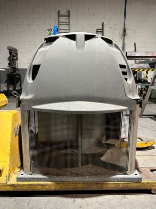 Extractor industrial vertical motor trifásico