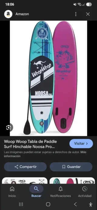 Tabla Paddle Surf Hinchable Woop Woop