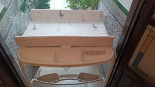 Vaschetta da bagno e fasciatoio per neonati Olmitos