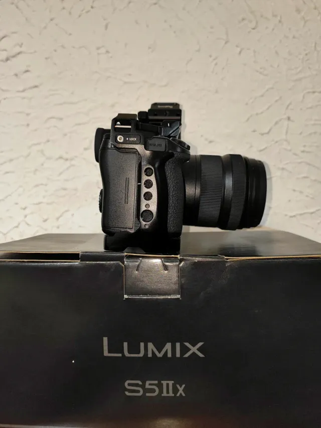 Cámara Panasonic Lumix S5IIX+DiscoExterno+Monturas