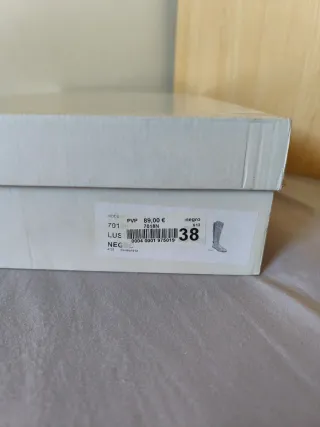 Botas altas mujer negras