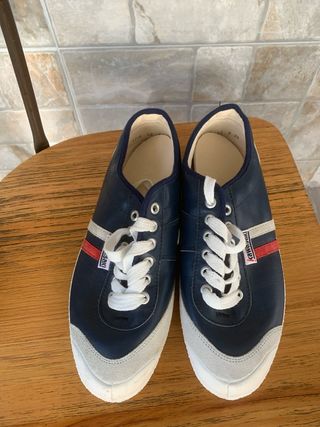 Zapatillas Kawasaki Azul y Blanco