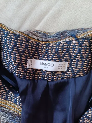 Traje Chaqueta y Falda Mango Talla S
