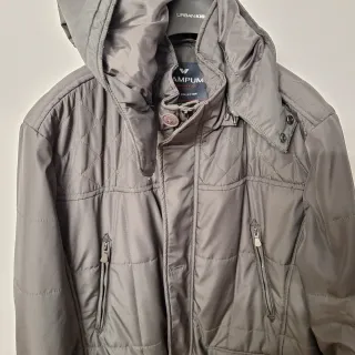 Giaccone Wampum uomo grigio