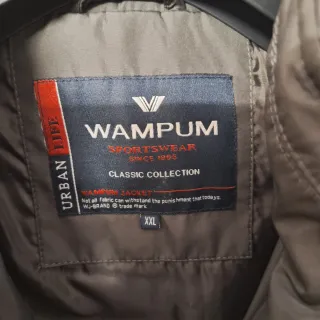 Giaccone Wampum uomo grigio