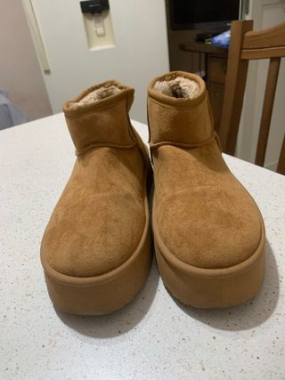 Stivali da neve donna marroni