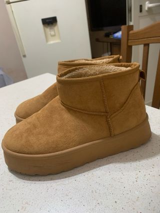 Stivali da neve donna marroni