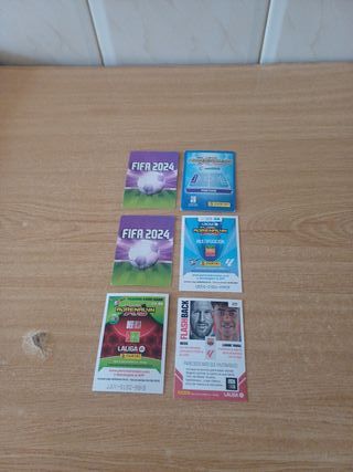 Cromos Fútbol Messi y Lamine Yamal