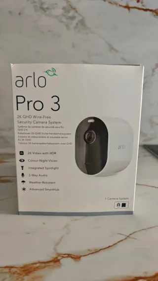 Arlo Pro 3 Sistema Cámara Seguridad 2K