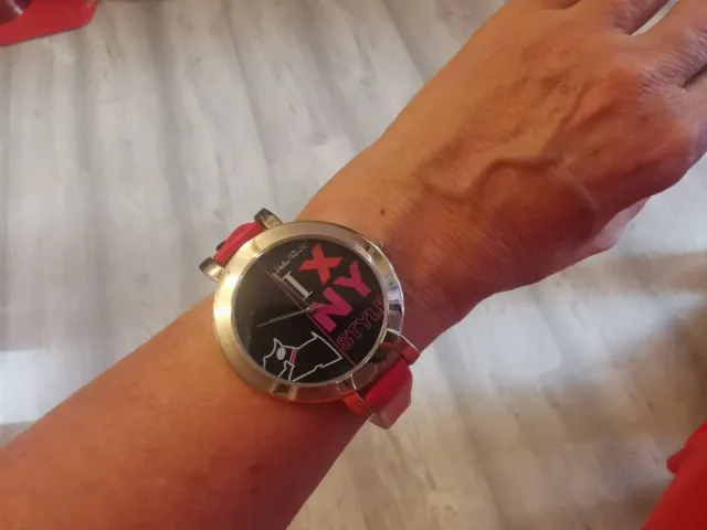 Reloj Helio Ferreti Rojo I X NY