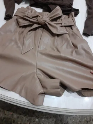 Conjunto Jersey y Short Piel Sintética