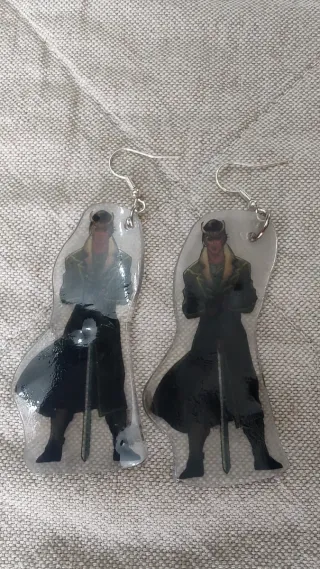 Orecchini handmade Loki