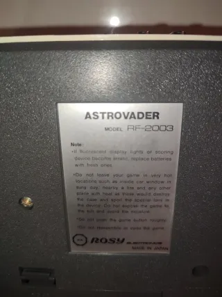 Rosy Astro Vader tabletop Electrónica 3D 
