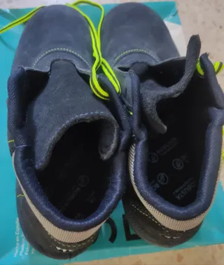 Botas de seguridad Robusta Hombre Azul/Verde