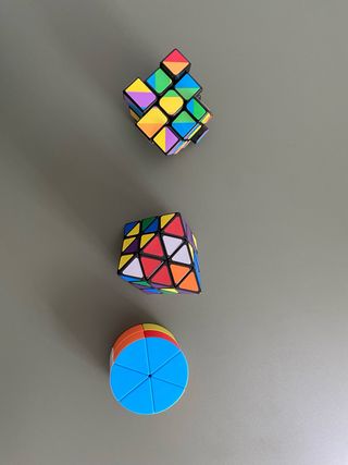 Lote 3 Cubos de Rubik